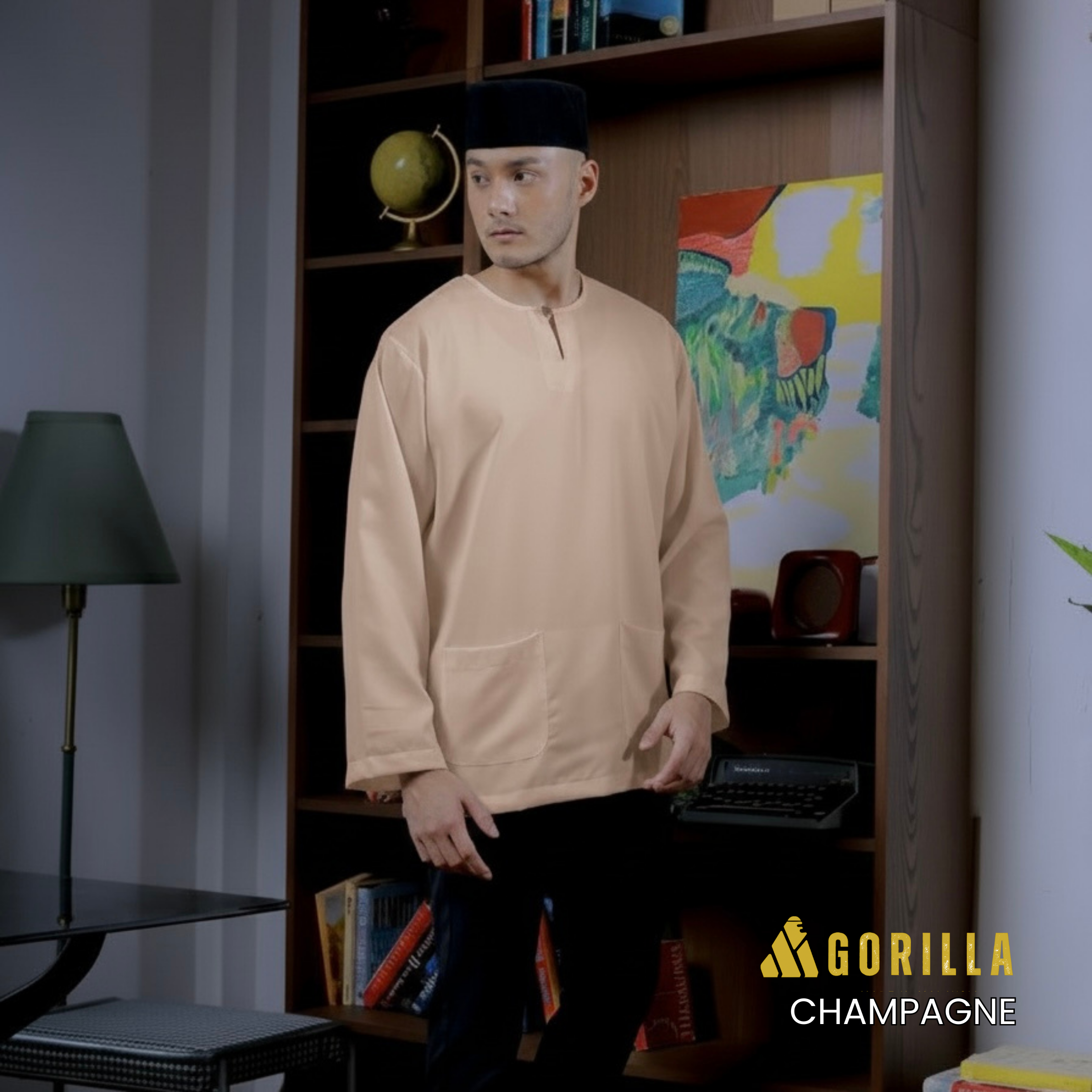 19 Champagne - Lengan Panjang - Image 1