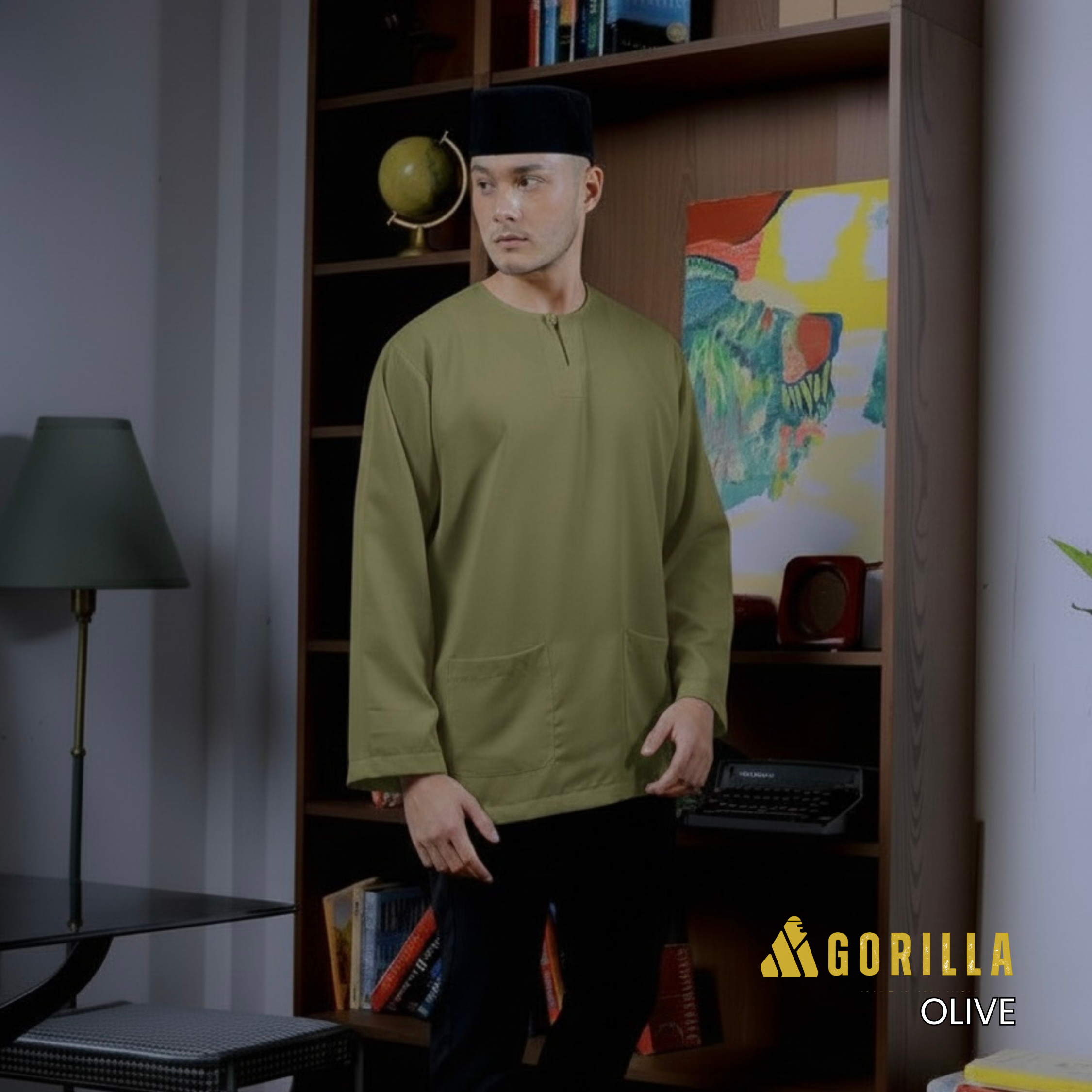 31 Olive - Lengan Panjang - Image 1