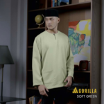 Soft Green - Lengan Panjang